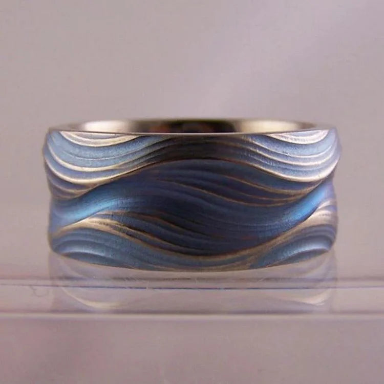 Anel de moda personalizado Ocean