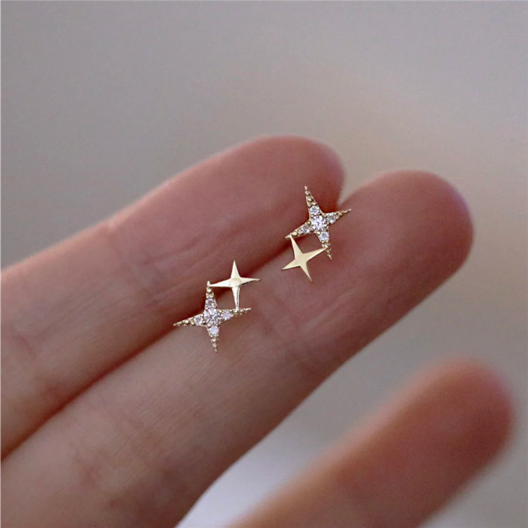 Brincos Estrela Radiante