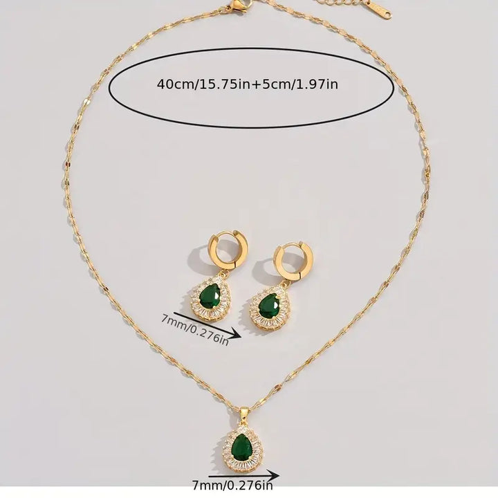 Conjunto de Joias Rheya Lysandelle