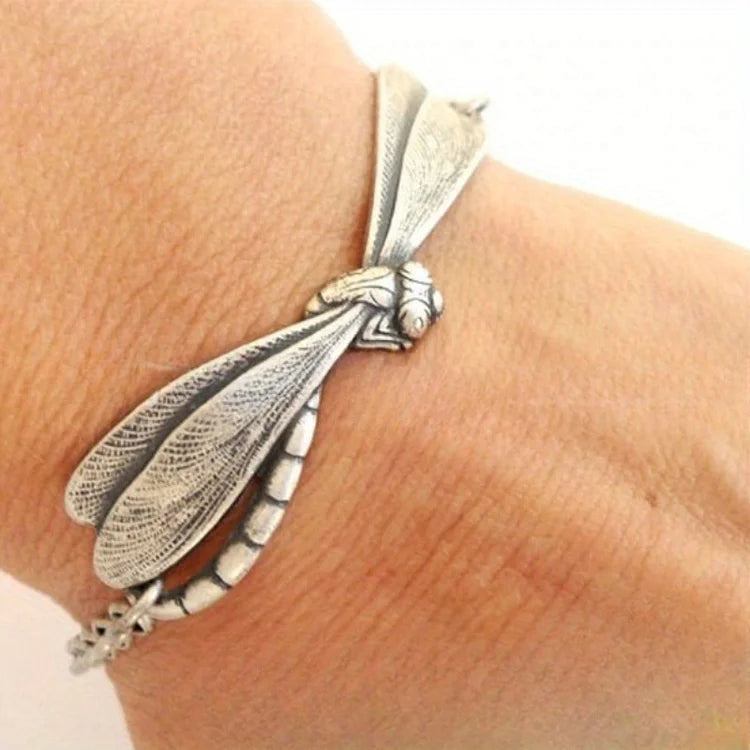 Pulseira Boho Libélula Vintage