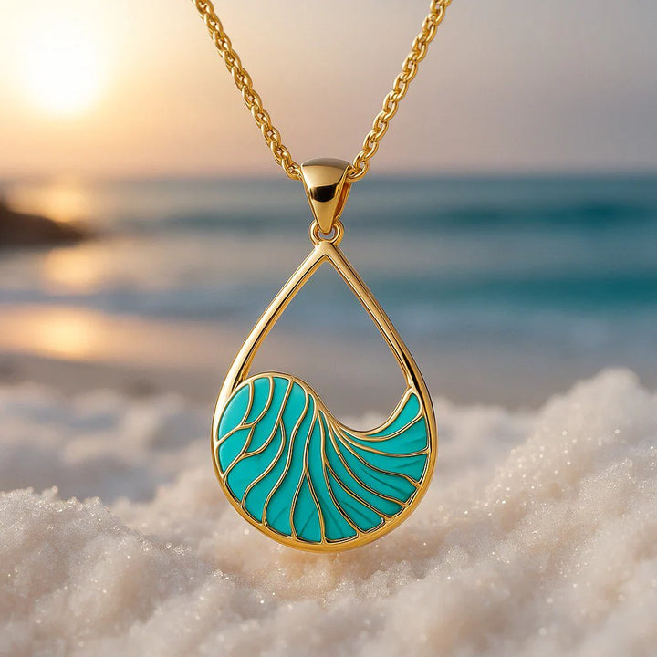 Kerala | Colar Gota marinha