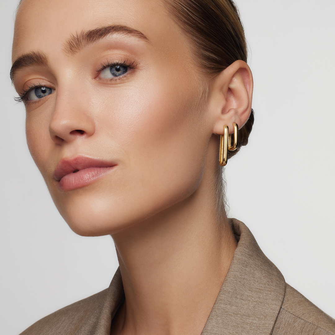 Brincos de Argola Icon Grandes | Dourado