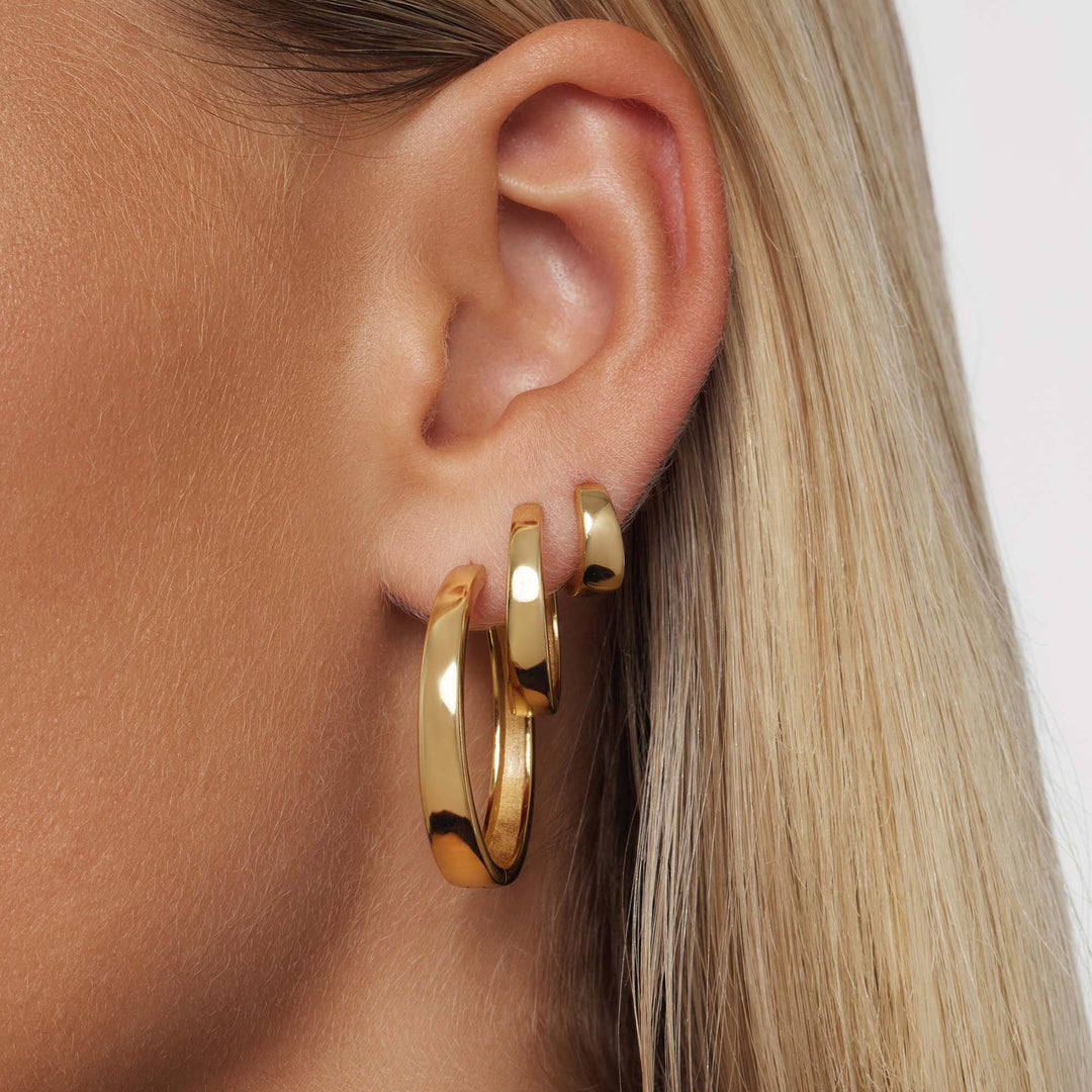 Argolas Statement Gia | Dourado