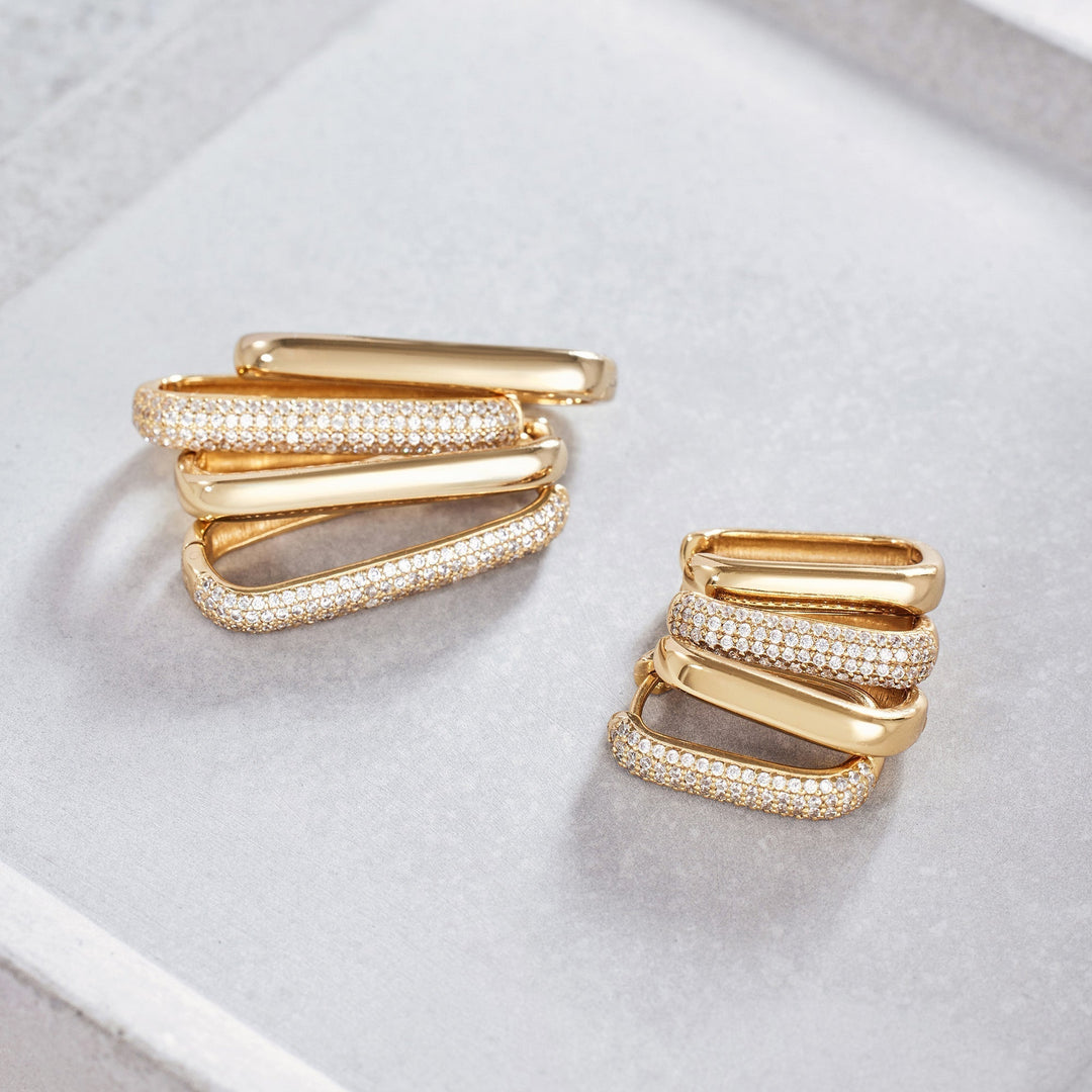 Brincos de Argola Icon Grandes | Dourado