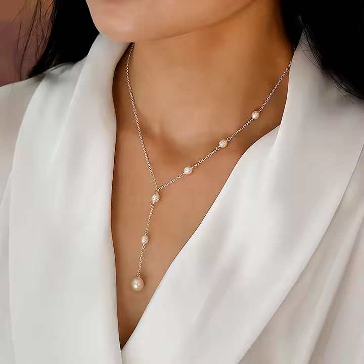 Evelina™ | Colar Vintage de Pérolas para Mulheres