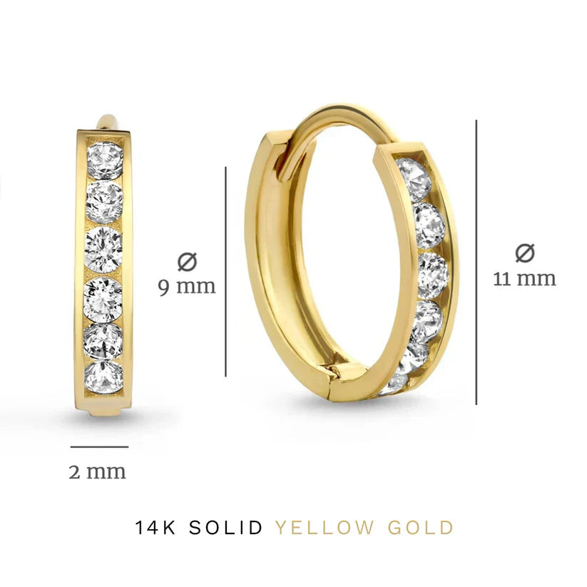 Conjunto de Brincos de Pedra Dara Brillane