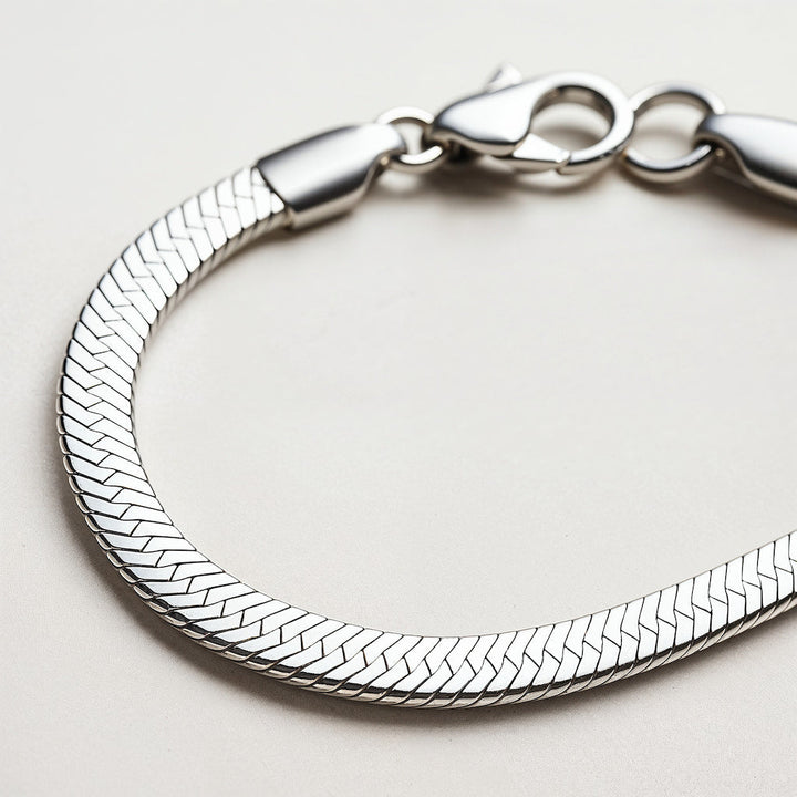 "BRACELETE EM PONTO DE PEIXE" SANTORINI