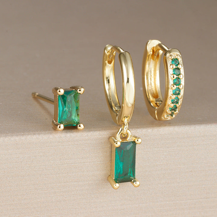 Zirconia Cúbica Verde Esmeralda
