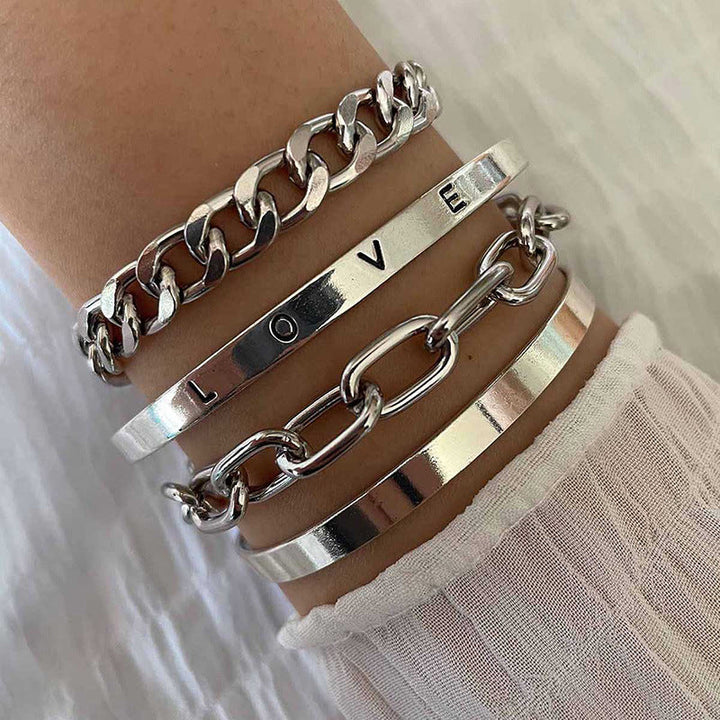 Conjunto de Pulseiras Elan Mercer