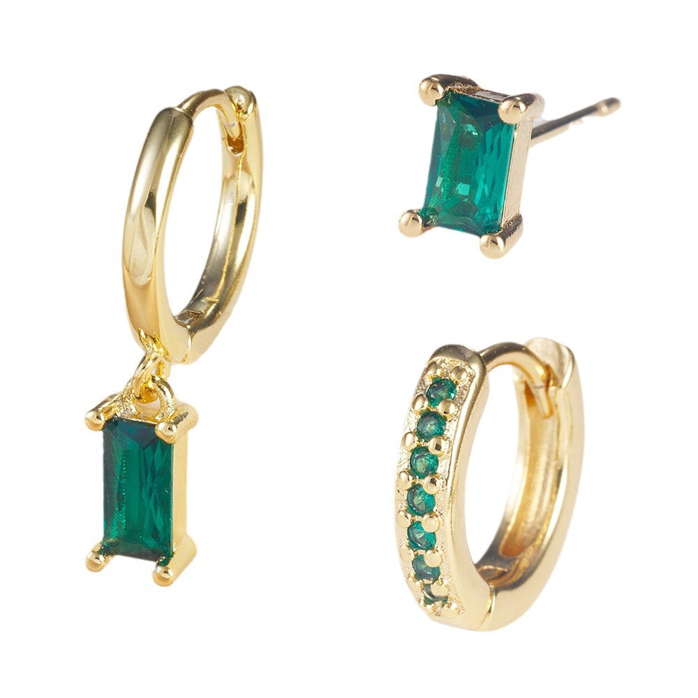 Zirconia Cúbica Verde Esmeralda