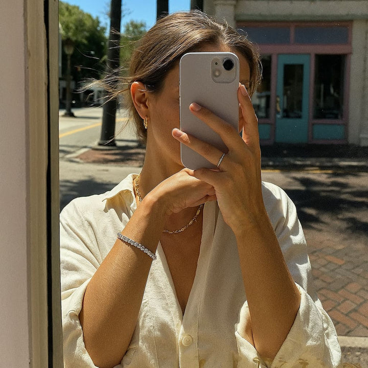 "MIAMI" BRACELETE CLÁSSICO DE TÊNIS