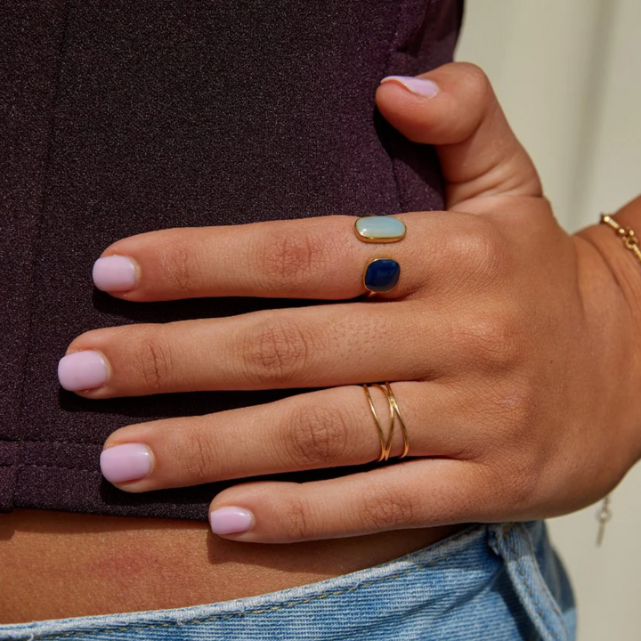 Infinity Loop Gold Ring