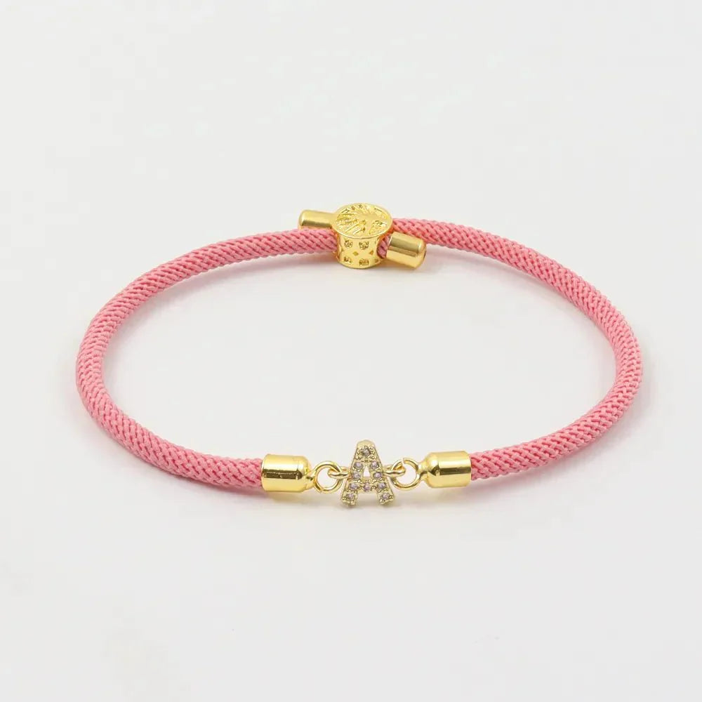 Pulseira Inicial de Diamante Personalizada Unity