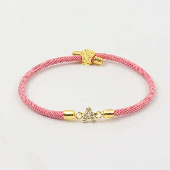 Pulseira Inicial de Diamante Personalizada Unity