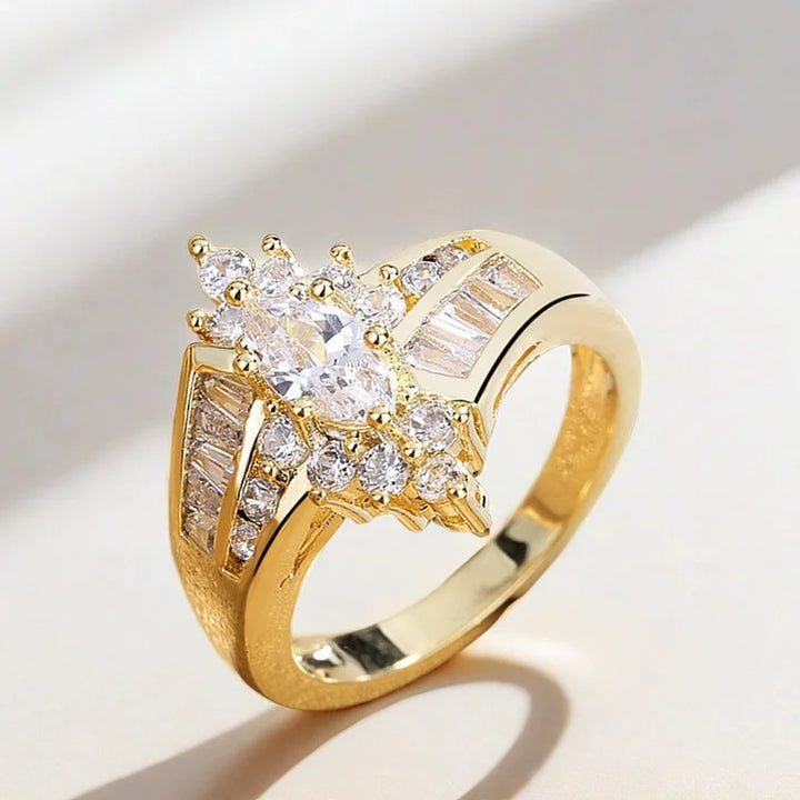 Anel de diamantes Ma Yan Zircon