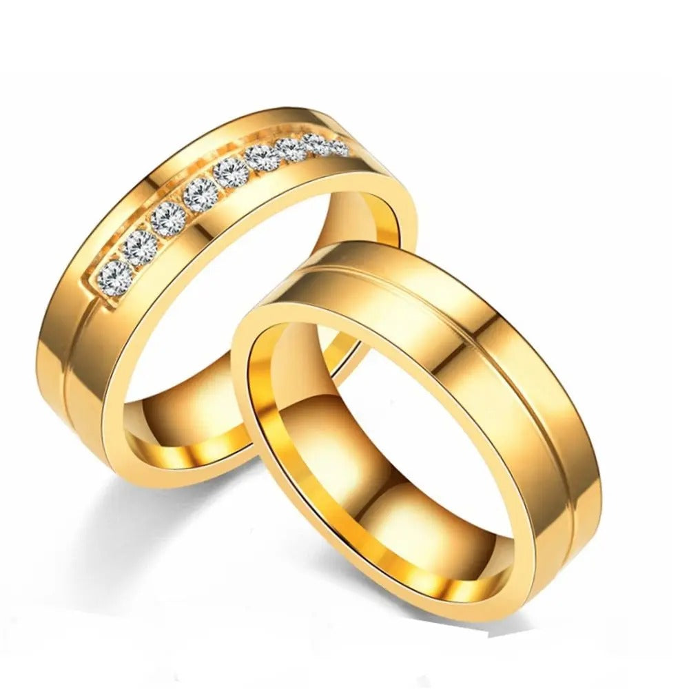 Anel vintage com zirconia incrustada Ibiza