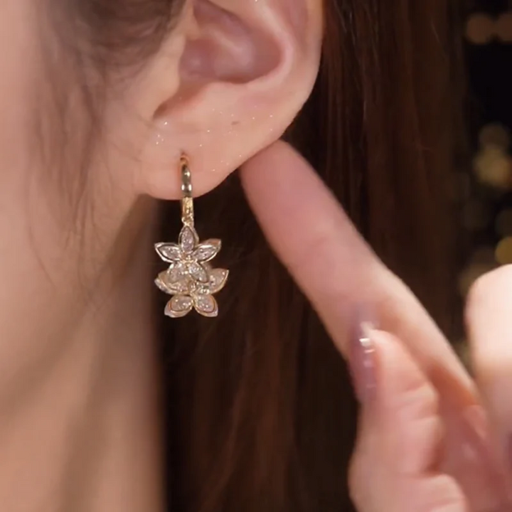 Brincos Criativos com Pingente de Estrela Spring Star