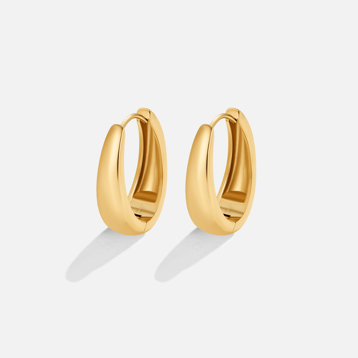 Brincos de Argola Valentina em Ouro
